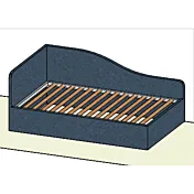 divano ecopelle avio