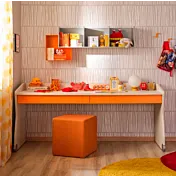 letto space desk betulla