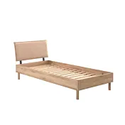 letto singolo rovere