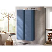 Doppia colonna da bagno sospesa, Blu