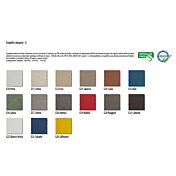 Divano letto Bravo Moretti Compact con secondo letto estraibile, ecopelle Cobalto