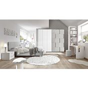 Letto matrimoniale Like grigio in legno