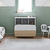 fasciatoio due cassetti bianchi