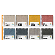 Letto matrimoniale imbottito, finitura tessuto Smoke