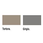 Tavolino rotondo 60 x 60 da esterno, color tortora