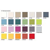 Letti 140x200 moderni, letto con dettaglio in testata, finitura Bianco luce