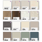 Armadio scorrevole a 3 ante, finitura Rovere dorian