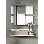 mobile ingresso sospeso con cassetto