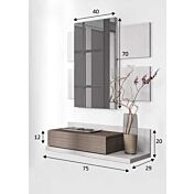 mobile da ingresso con cassetto