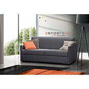 Divano letto moderno, 3 posti in tessuto Antracite