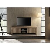 Porta tv grande shabby chic scontato, Noce