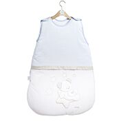 Culla Orsetto con decorazione e ruote, finitura Bianco