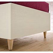 Lettino Cardy con meccanismo contenitore laterale, Moretti Compact