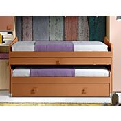 letto 3 posti terracotta