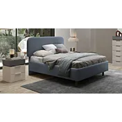 letto contenitore azzurro
