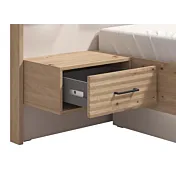 letto comodini sospesi