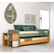 Letto multifunzione miele e oliva