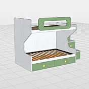 letto castello 1 piazza e mezza salvia