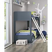Letto castello bambini blu opale
