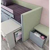 letto sky grigio e lilla