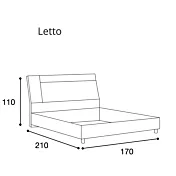 letto in legno scontato