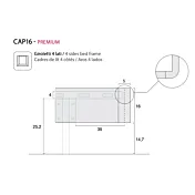 letto giroletto legno