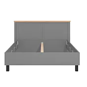 letto grigio 160x200