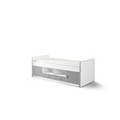 Letto salvaspazio con cassetti, disponibile in 7 colori