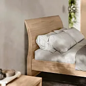 letto in noce chiaro