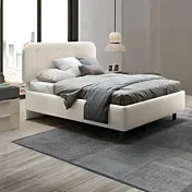 letto bianco matrimoniale