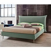 Letto matrimoniale Nathy, king size in finitura Caraibi