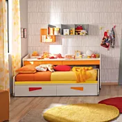 Letto Space desk Moretti compact, 120x190, Betulla