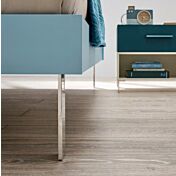 Lettio Aladin 1 piazza e mezza Moretti Compact, finitura Cielo