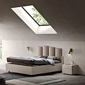Letto contenitore matrimoniale, Corda Zenzero Shop