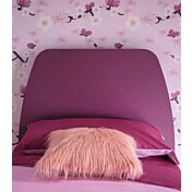 Letto singolo Aquali Moretti Compact, finitura Lampone laccato