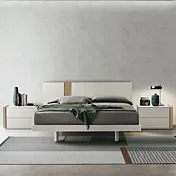 Letto Tablet Tomasella, finitura Yuta e Noce ambra Zenzero Shop