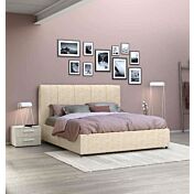 Letto in tessuto finitura Desert