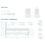 letto imbottito matrimoniale