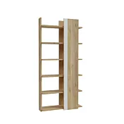 libreria con inserto bianco