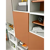 libreria con ante moderna