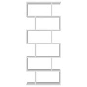 Librerie soggiorni, libreria BOOK, 6 ripiani, made in Italy