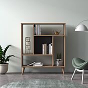 Libreria Ankara rovere, libreria moderna di design