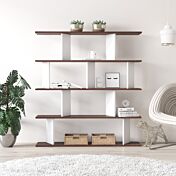 Libreria noce Ankara a 4 ripiani