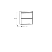 libreria sospesa a prezzo ribassato