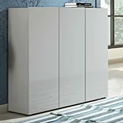 madia 3 ante grigio lucido