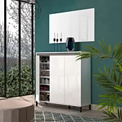 Madia moderna a 3 ante, Made in Italy