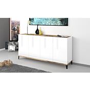 Madia 4 ante Bianca lucido e Pero