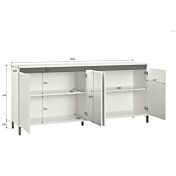 Madia Bianco Lucido, Made in Italy