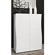 Offerta Madia multiuso Bianco laccato lucido, Made in Italy