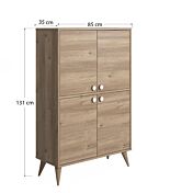 Madia alta Ankara rovere, 4 ante